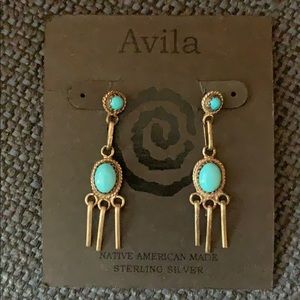 Turquoise earrings
